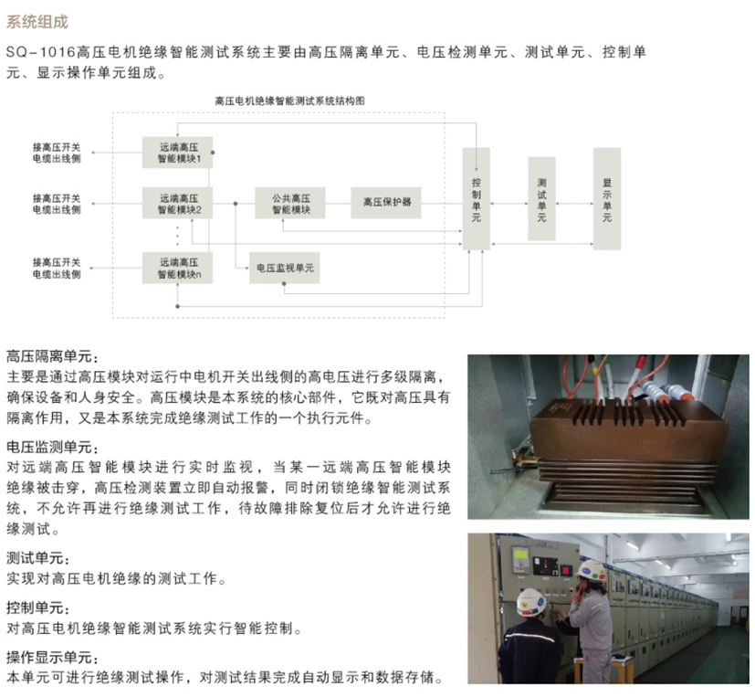 SQ-1016高压电机绝缘电阻智能测试系统